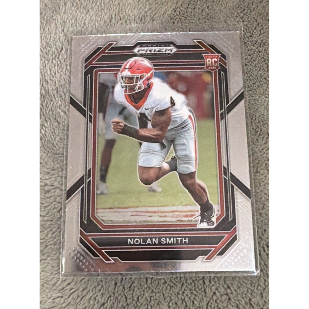 2023 Panini Prizm Draft Picks - Nolan Smith #177 Silver Prizm (RC)